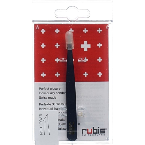 Rubis Bz Pinzette Twin Spitz/schraeg Schwarz 6614 buy online