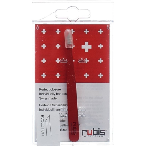 Rubis Bz Pinzette Twin Spitz/schraeg Rot buy online