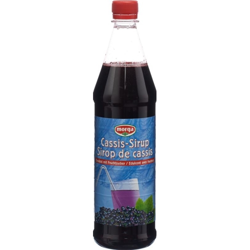 Morga Cassis Sirup mit Fruchtzucker Petflasche 7.5dl buy online