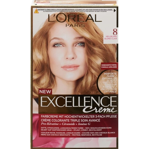 Excellence Creme Triple Prot 8 Light Blonde buy online