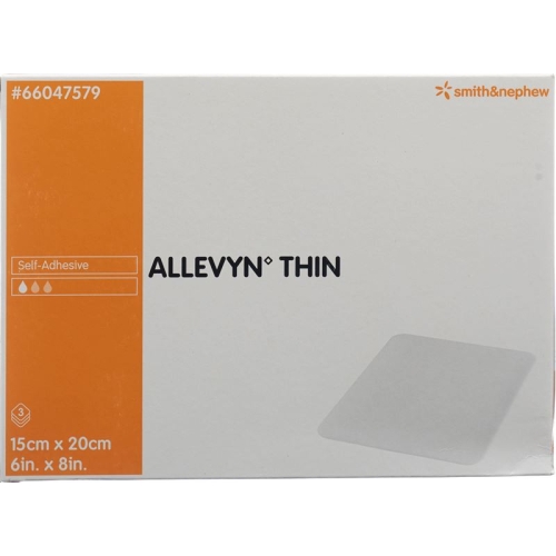 Allevyn Thin Wundverband 15x20cm 3 Stück buy online