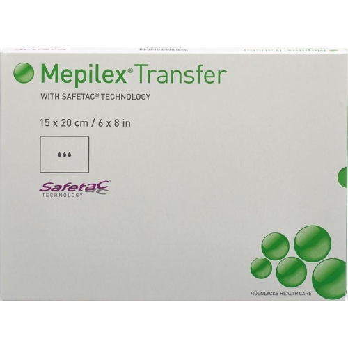 Mepilex Transfer Safetac Drainageverband 15x20cm Silikon 5 Stück buy online