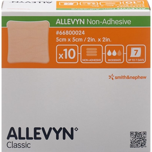 Allevyn Non Adhesive Wundkompressen 5cmx5cm 10 Stück buy online