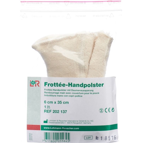 Tobler Handpolster Frotte 35cm Daumenaussparung We buy online