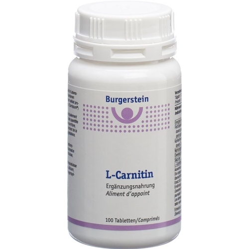 Burgerstein L-Carnitin tablets Ds 100 pieces buy online