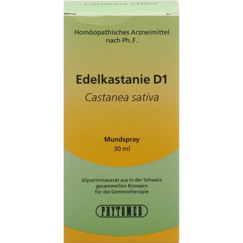 Phytomed Gemmo Edelkastanie Liquid D 1 30ml buy online