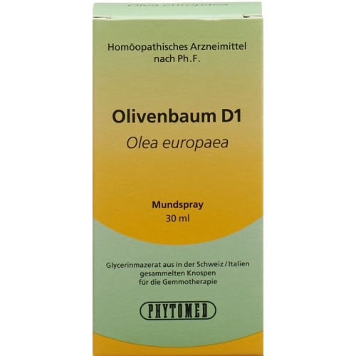 Phytomed Gemmo Olivenbaum Liquid D 1 30ml buy online