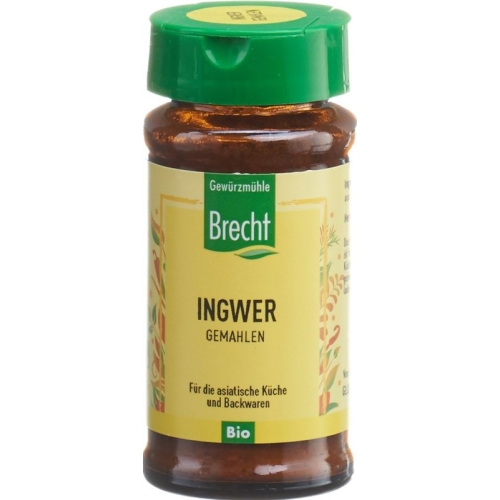 Brecht Ingwer Gemahlen Bio Glas 25g buy online