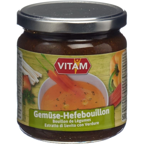 Vitam Bouillon Hefe Paste Gemues Glutenf Dose 500g buy online