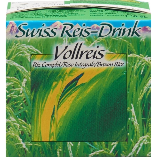 Soyana Swiss Rice Drink Vollreis Bio 5dl buy online