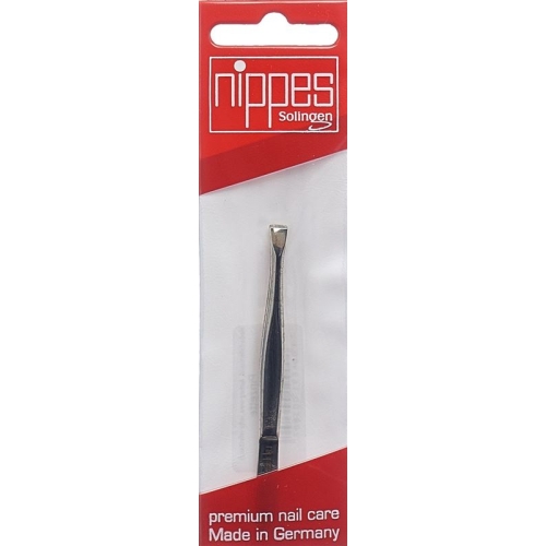 Nippes Tweezers 8cm Straight Nickel Plated buy online