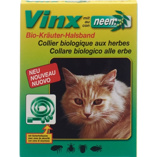 Vinx Bio-Kräuter-Halsband mit Neem Katze buy online