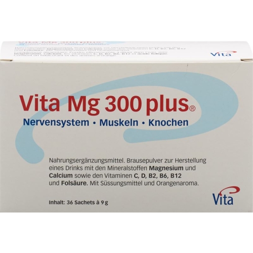 Vita Mg 300 Plus Orangenaroma 36x7.9g buy online