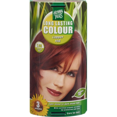 Henna Plus Long Last Color 7.46 Copper Red buy online