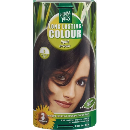 Henna Plus Long Last Color 5 Light Brown buy online