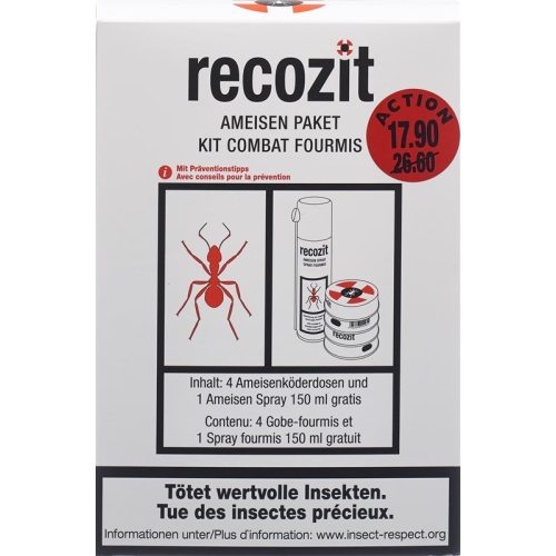 Recozit Ameisenpaket Akt mit Gratis Spray buy online