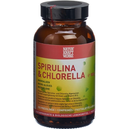 Naturkraftwerke Spirul Chlore Tabletten 400mg 250 Stück buy online