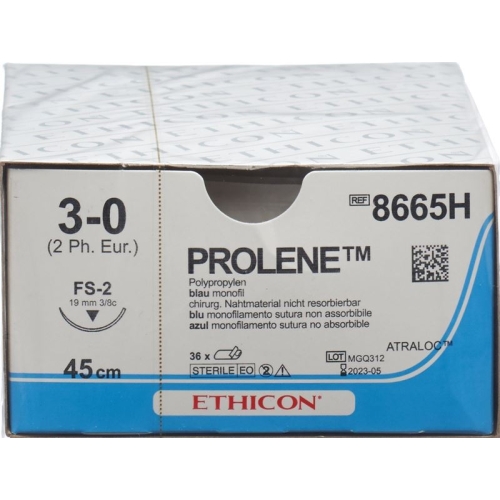 Prolene 45cm Blau 3-0 Fs-2 36 Stück buy online