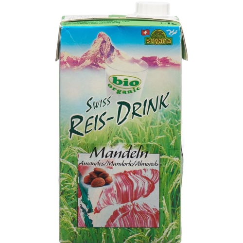 Soyana Swiss Ricedrink Mandeln Bio Tetra 1L buy online