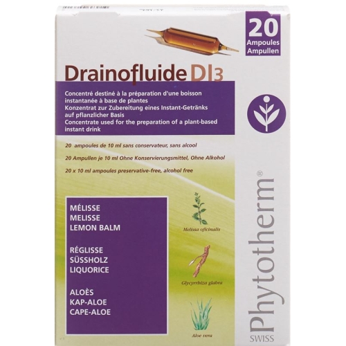 Drainofluide Di 3 20 Trinkampullen 10ml buy online