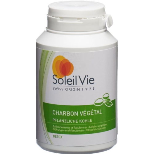 Soleil Vie Vegetable Charcoal Capsules 100 Caps buy online