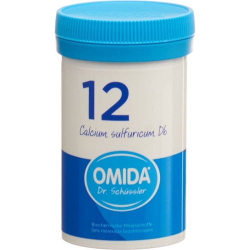 Omida Schüssler Nr. 12 Calcium Sulfuricum Tabletten D6 100g buy online