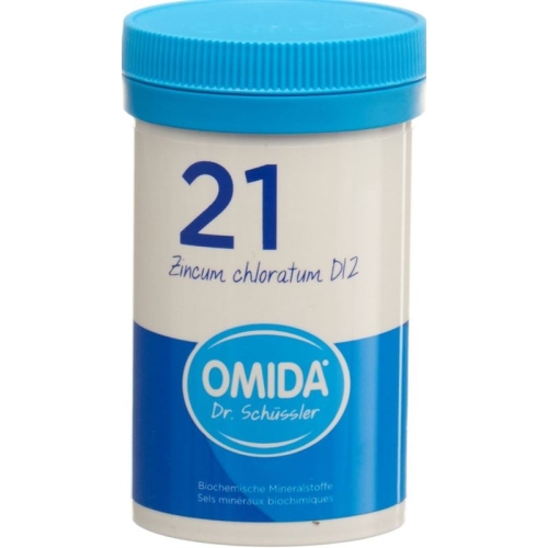 Omida Schüssler Nr. 21 Zincum Chloratum Tabletten D12 100g buy online