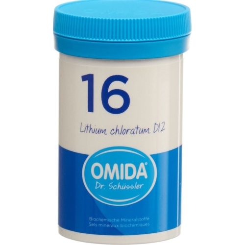 Omida Schüssler Nr. 16 Lithium Chloratum Tabletten D12 100g buy online