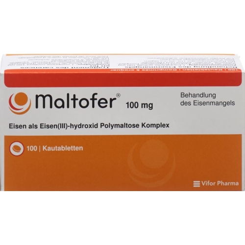 Maltofer Kautabletten 100mg 100 Stück buy online