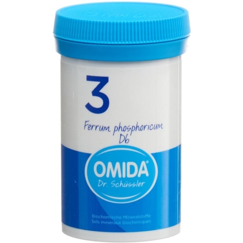 Omida Schüssler Nr. 3 Ferrum Phosphoricum Tabletten D6 100g buy online