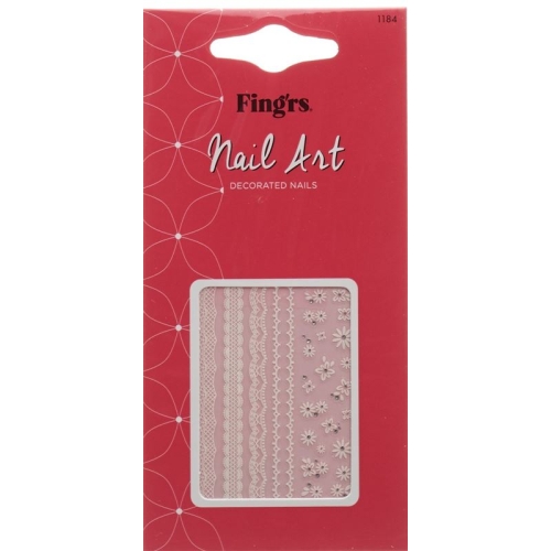 Fingrs 3D nail design rhinestones 24 stickers buy online