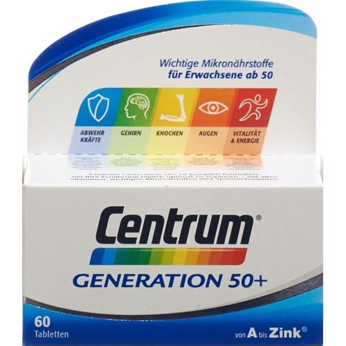 Centrum Generation 50+ von A bis Zink 60 Tabletten buy online