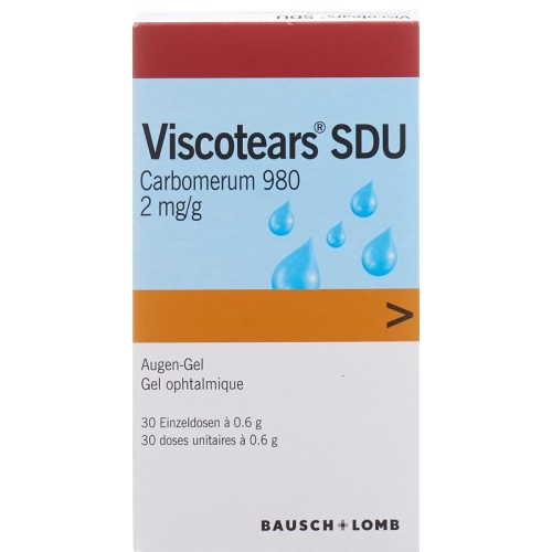 Viscotears SDU Augengel 30x0.6g buy online