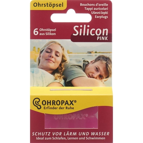 Ohropax Silicone earplugs 6 pieces buy online