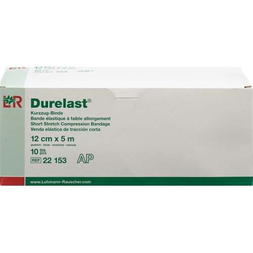 Durelast Kompressionsbinde 12cmx5m 10 Stück buy online