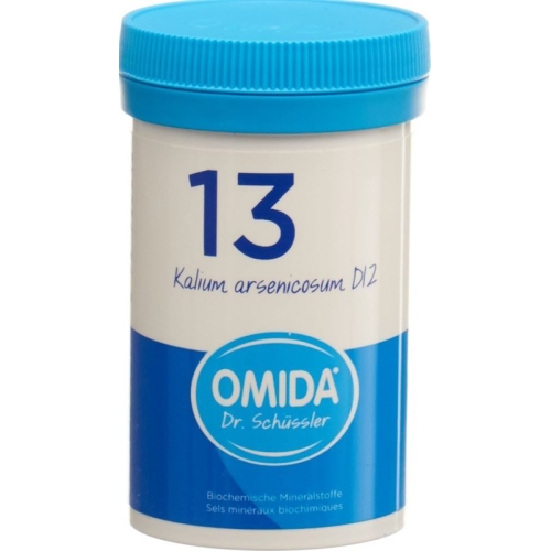 Omida Schüssler Nr. 13 Kalium Arsenicosum Tabletten D12 100g buy online