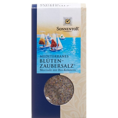 Sonnentor Mediterranes Blüten Zaubersalz 120g buy online