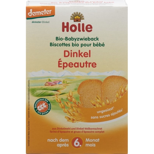 Holle Bio Baby Dinkel Zwieback 200g buy online