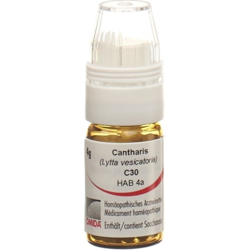 Omida Cantharis Globuli C 30 M Dosierhilfe 4g buy online