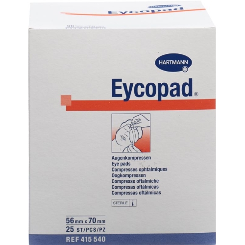 Eycopad Augenkompressen 70x56mm Steril 25 Stück buy online