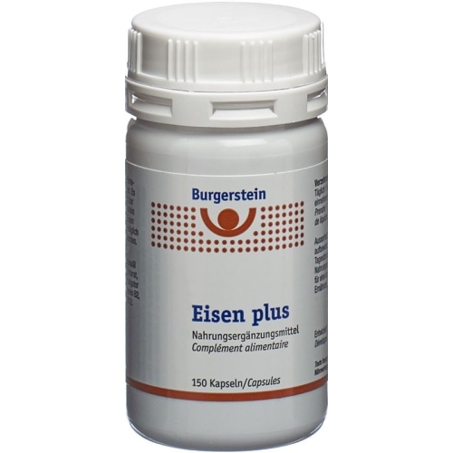 Burgerstein Eisen plus capsules Ds 150 pieces buy online