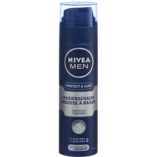 Nivea Men Protect&care Rasierschaum Neu 200ml buy online