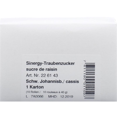 Sinergy schwarze Johannisbeere Traubenzucker buy online