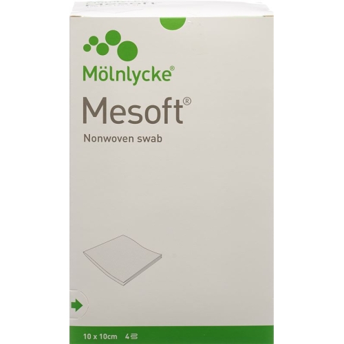 Mesoft Vlieskompressen 10x10cm Steril 75x 2 Stück buy online