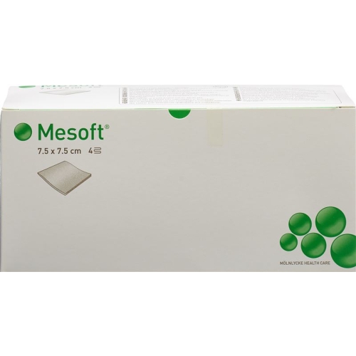 Mesoft Kompressen 7.5x7.5cm Steril 75x 2 Stück buy online