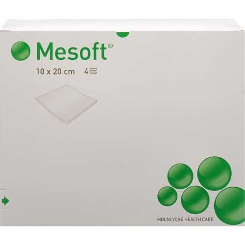 Mesoft Kompressen 10x20cm Steril 60x 2 Stück buy online