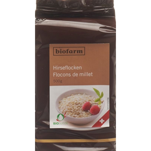 Biofarm Schweizer Hirsefloeckli Knospe 500g buy online