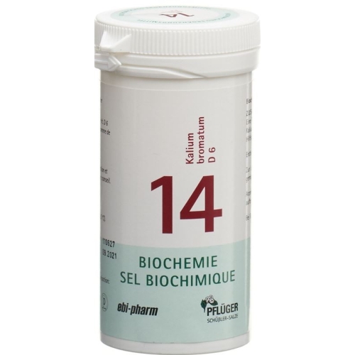 Pflueger Schüssler Nr. 14 Kal Brom Tabletten D 6 100g buy online