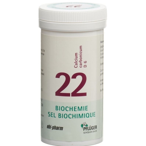 Pflueger Schüssler Nr. 22 Calc Carb Tabletten D 6 100g buy online