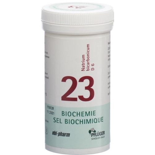 Pflueger Schüssler Nr. 23 Natr Bicar Tabletten D 6 100g buy online